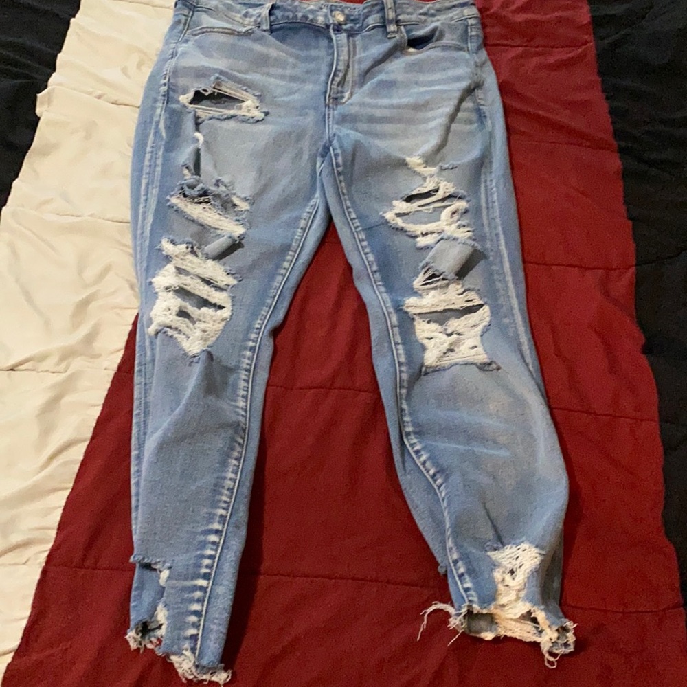American eagle super stretch jeans
